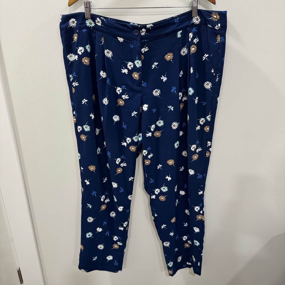 Michel Studio floral trouser